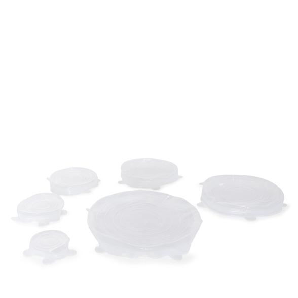 Silikon-Flexi-Deckel 6 Stück