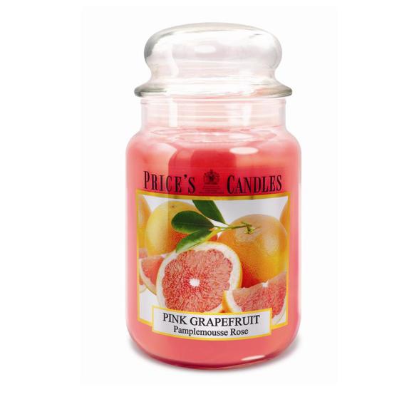 Price's Duftkerze Pink Grapefruit