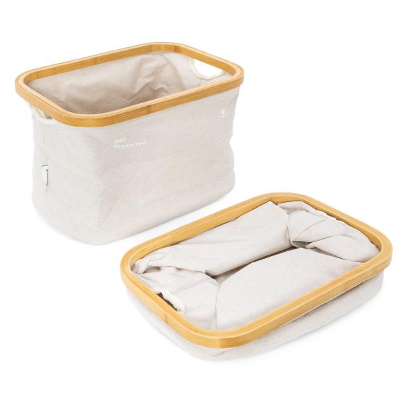 Tom Tailor 2er Set Körbe beige