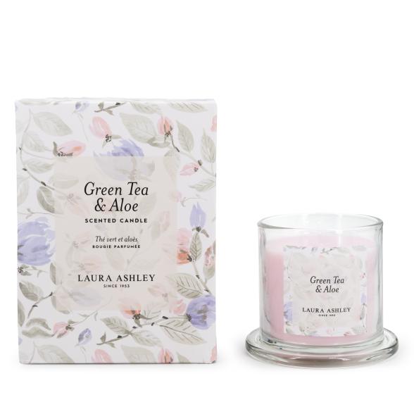 Laura Ashley Duftkerze 250g Green Tea & Aloe