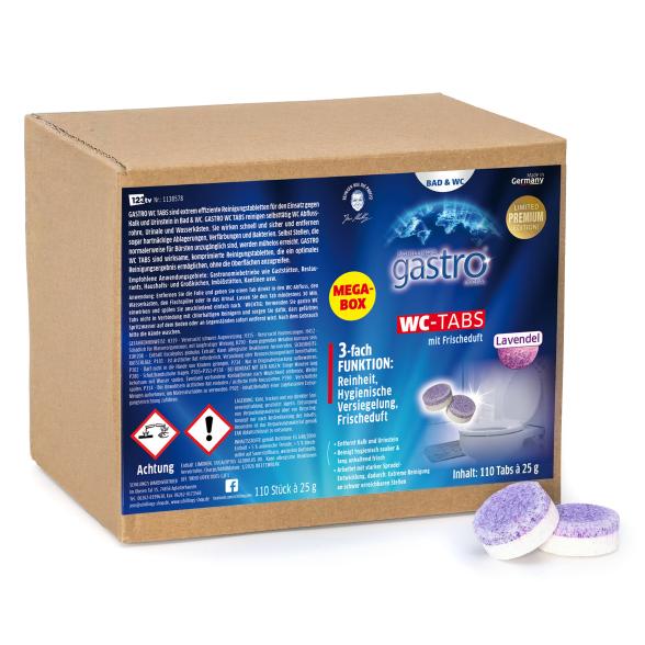 gastro WC Tabs Sonderedition Lavendel 110 Stk