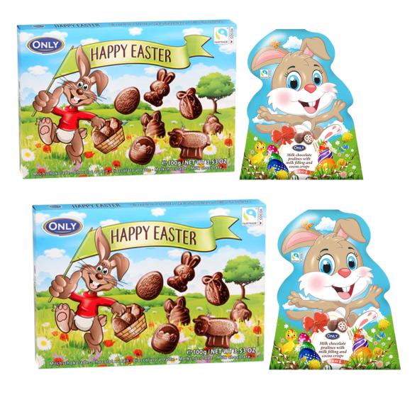 Osterschokolade 4er Set