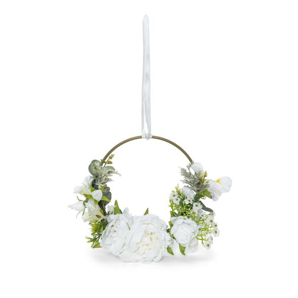 Peonien-Dekokranz 25cm