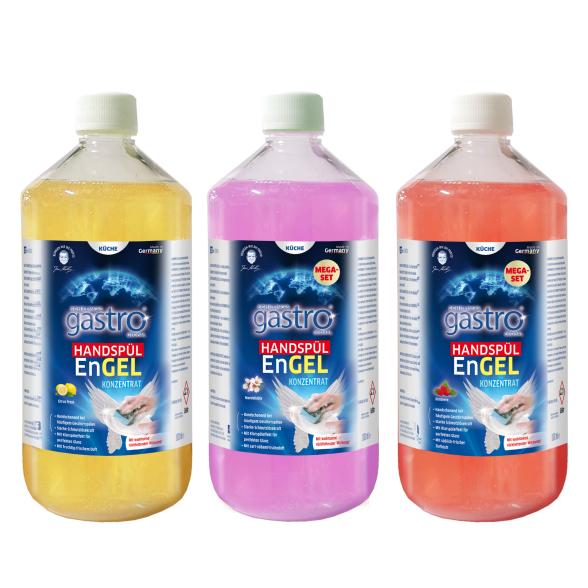 gastro HandspülenGel 3 x 1 Liter Frühlings-Set