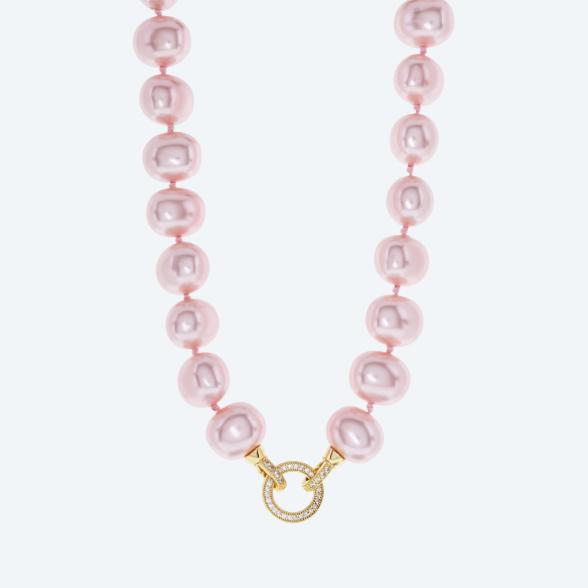 Christian Materne Collier Muschelkernperle