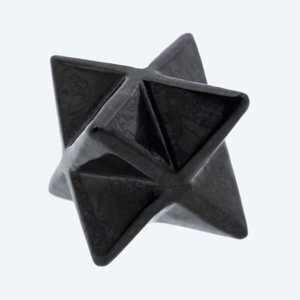 Merkaba Schungit ca. 25x25 cm