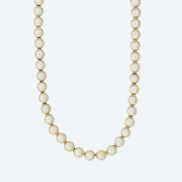 Collier Lucky Pearls champagnerfarbig