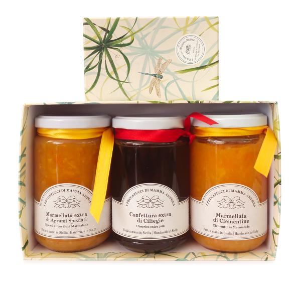 Marmeladen Trio - Citrus, Clementine, Maulbeere