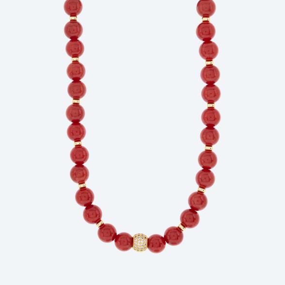 Christian Materne Collier Achat rot