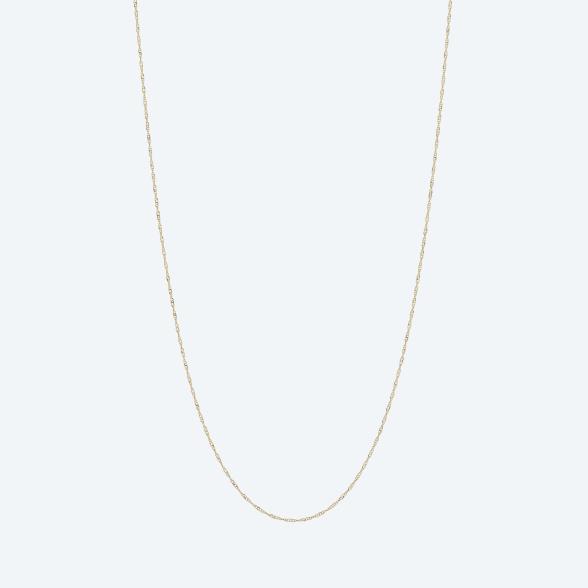 Singapurkette 375 Gelbgold ca. 50cm