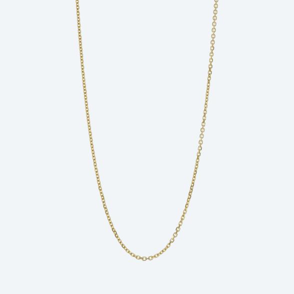 Ankerkette 925 Sterling Silber vergoldet ca. 50cm