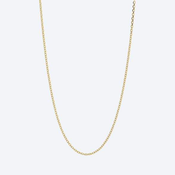 Ankerkette 925 Sterling Silber vergoldet ca. 55cm
