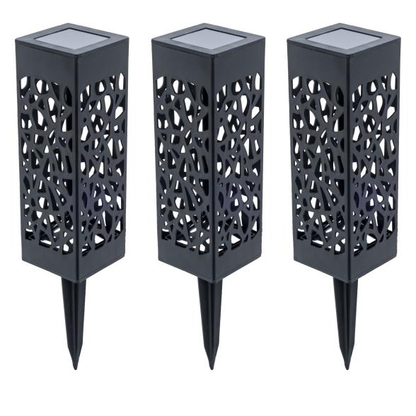 Solar-Wegleuchten 3er Pack