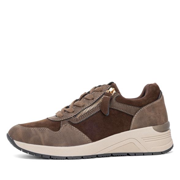 TOPWAY COMFORT Damensneaker braun