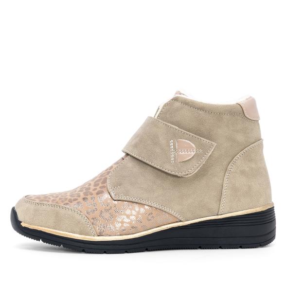 TOPWAY COMFORT Damenstiefelette beige