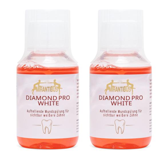 MIRANTIBUS Mundspülung Diamond Pro White 2x100ml
