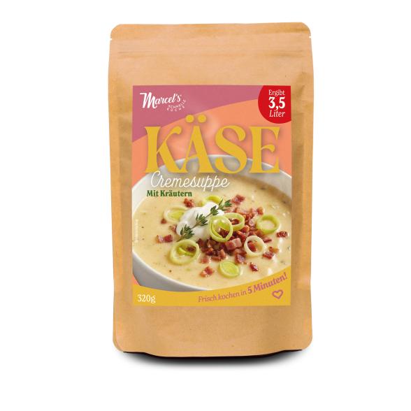 MarcelŽs Schnelle Küche-Käsesuppe mit Kräutern