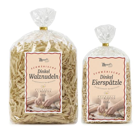 MarcelŽs Schnelle Küche-DinkelEiernudeln,Set f.3KG