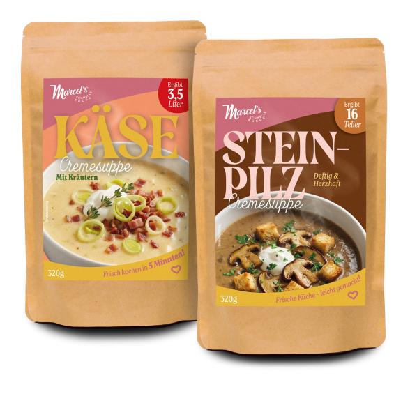 MarcelŽs Schnelle Küche-Creme-Suppen-Set 