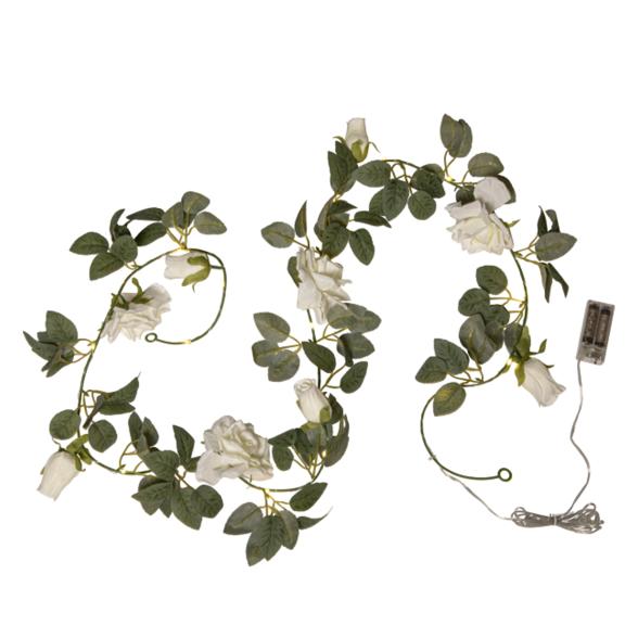 LED-Lichterkette Rosen