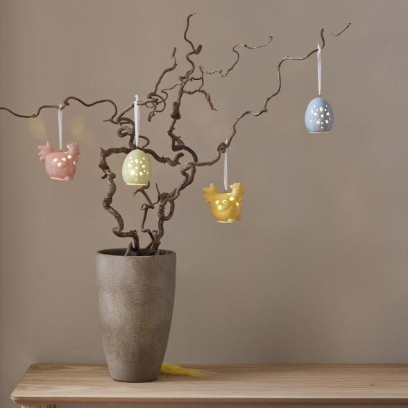 LED-Dekoration Frühling 4tlg.