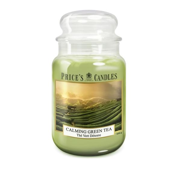 Price's Duftkerze Calming Green Tea 630gr