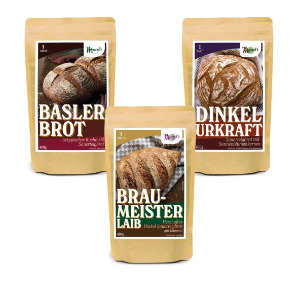 MarcelŽs Better Food - 3er Wohlfühlbrote-Set