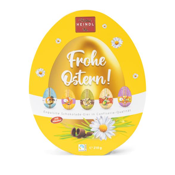 Osterei-Formpackung mit Alkohol