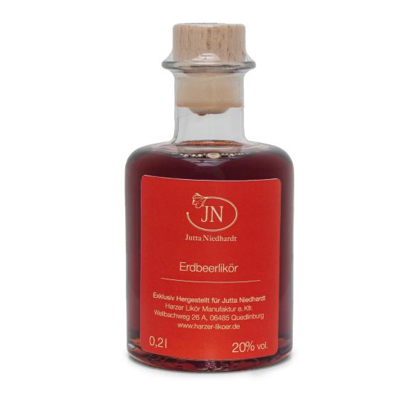 Jutta Niedhardt Erdbeerlikör 0,2L 20% vol.