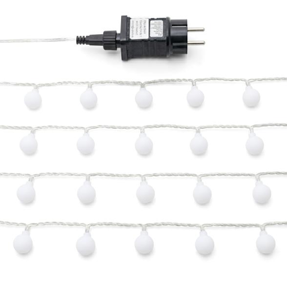 Outd. Lichterkette 10m pastell