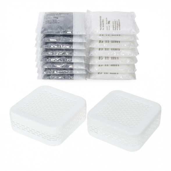 AirOne Micro Aktivkohlefilter & Entfeuchter weiß