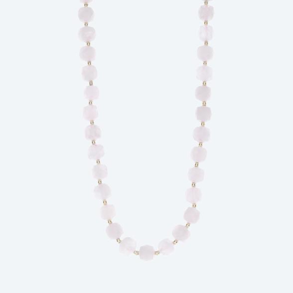 Christian Materne Collier Rosenquarz