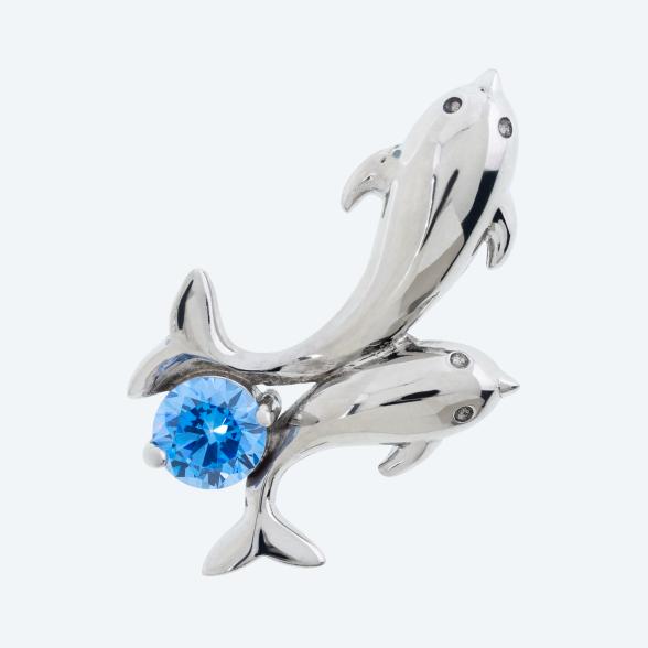 Christian Materne Anhänger 925 rhodiniert Zirkonia