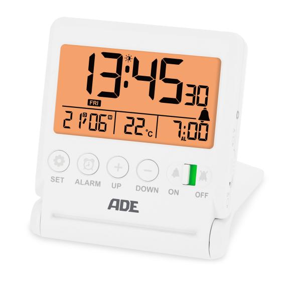 ADE Reisewecker Digital