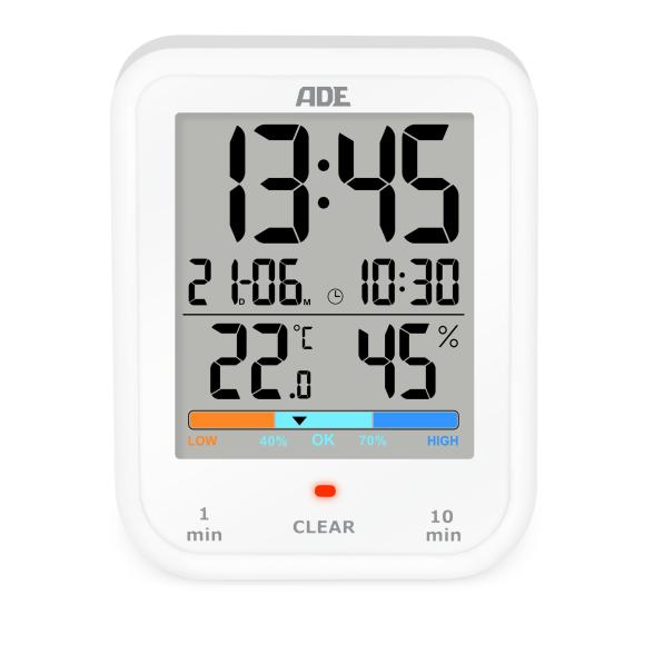 ADE Badezimmeruhr Digital