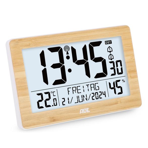 ADE Funkuhr mit XXL-Ziffern