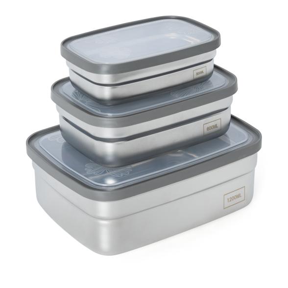 Wenko EdelstahlLunchboxen 6tlg