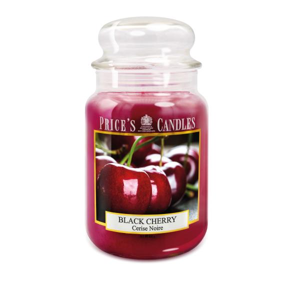 Price's Duftkerze Black Cherry 630gr