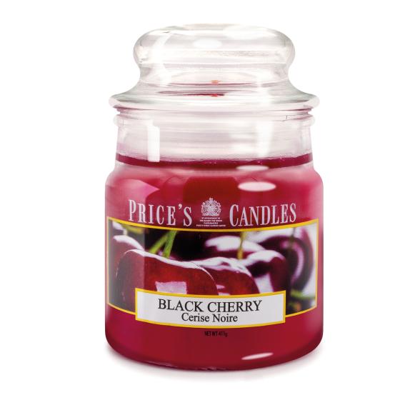 Price's Duftkerze Black Cherry 411gr