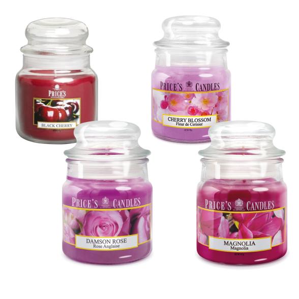 Price's Duftkerzen-Set blumig 4tlg.