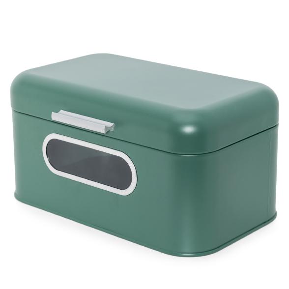 Metallbrotbox mit Sichtfenster