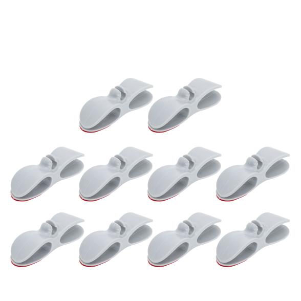 Kabelorganizer 10-mal grau