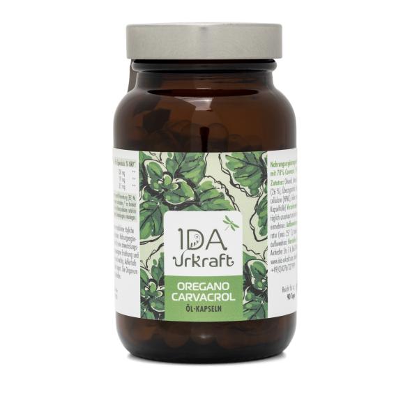 IDA Urkraft Oregano Öl Kapseln vegan