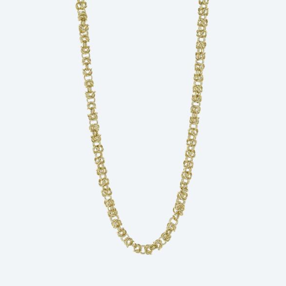 Christian Materne Königskette Messing vergoldet