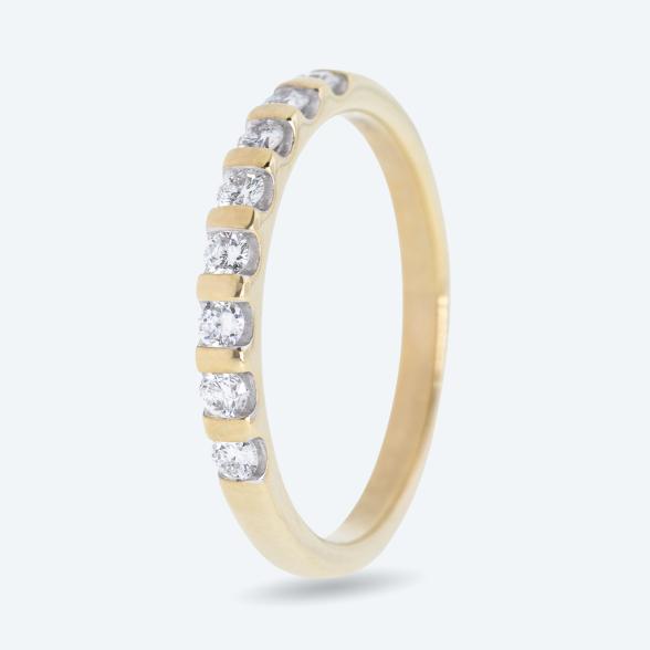 Christian Materne Ring 925 verg. LG Brillanten
