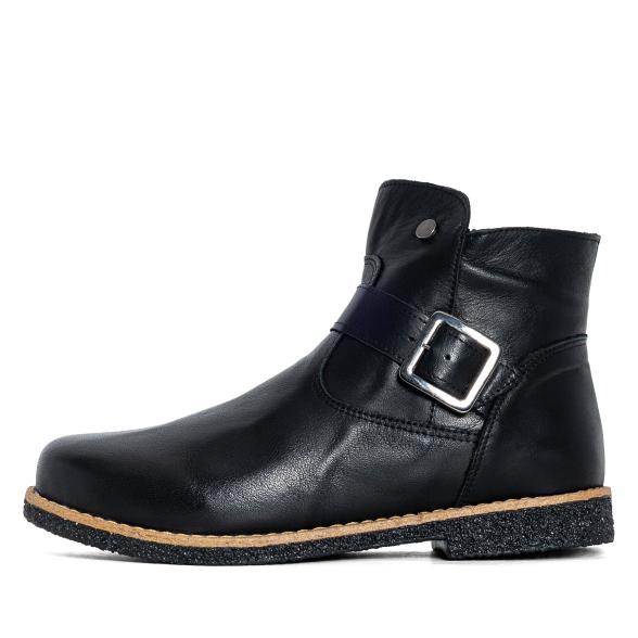 Andrea Conti Damen Lederstiefelette schwarz