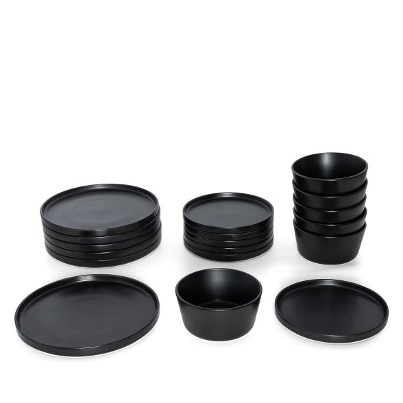 Steingut Geschirrset - 18 tlg.