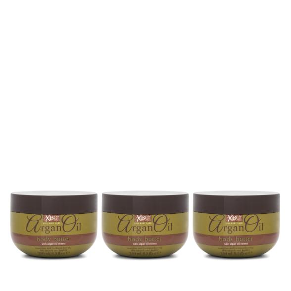 Argan Oil Body Butter 3 x 250 ml