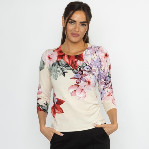 MILANO Design Damen-Pullover multicolor