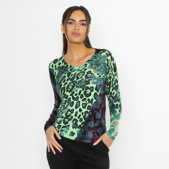 MILANO Design Damen-Pullover multicolor